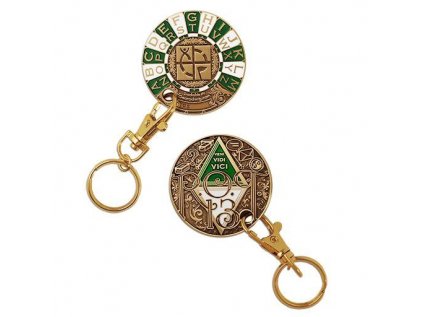 Rot13 Decoder Geocoin - zlatý.