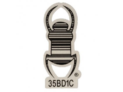 6" Geocaching Travel Bug® Reflective Decal